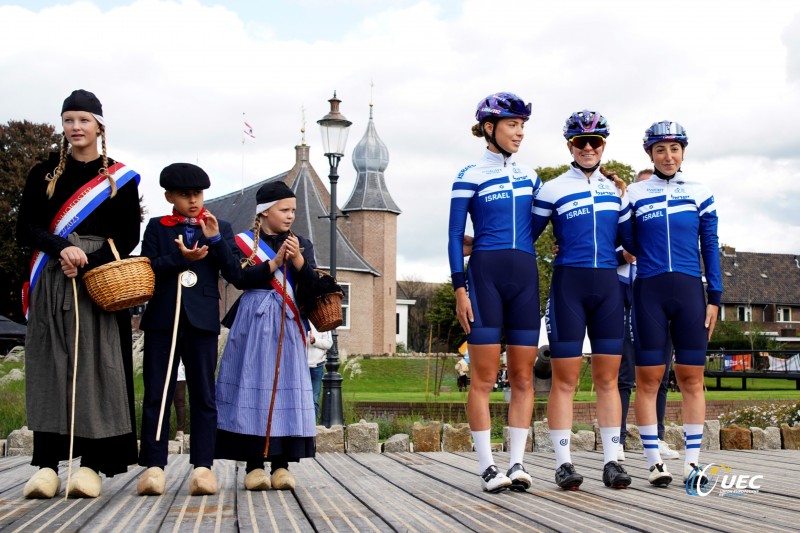 2023 UEC Road European Championships - Drenthe - Under 23 Women?s Road Race - Coevorden - Col Du VAM 108 km - 22/09/2023 - Israel - photo Massimo Fulgenzi/SprintCyclingAgency?2023